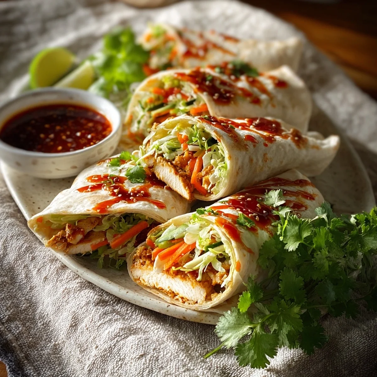 Crispy Sweet Chili Chicken Wraps: My Weeknight Favorite