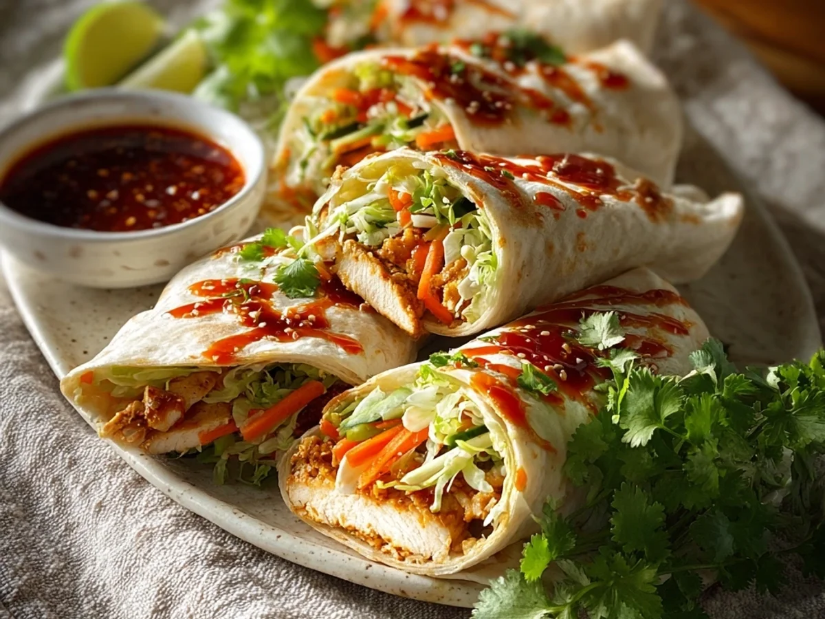 Crispy Sweet Chili Chicken Wraps: My Weeknight Favorite - Featured Image