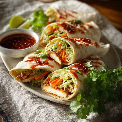 Crispy Sweet Chili Chicken Wraps: My Weeknight Favorite