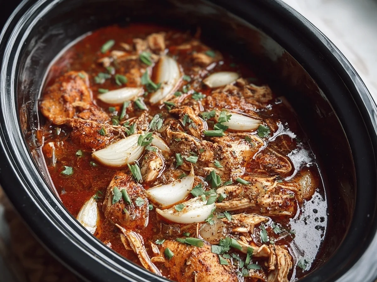 Crock Pot Chicken: Juicy & Effortless Slow Cooker Meal - Featured Image