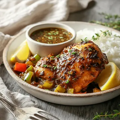 Delicious Chicken Recipes: My Favorite Lemon Herb Skillet