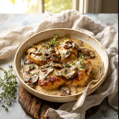 Delicious Mushroom Chicken Recipe