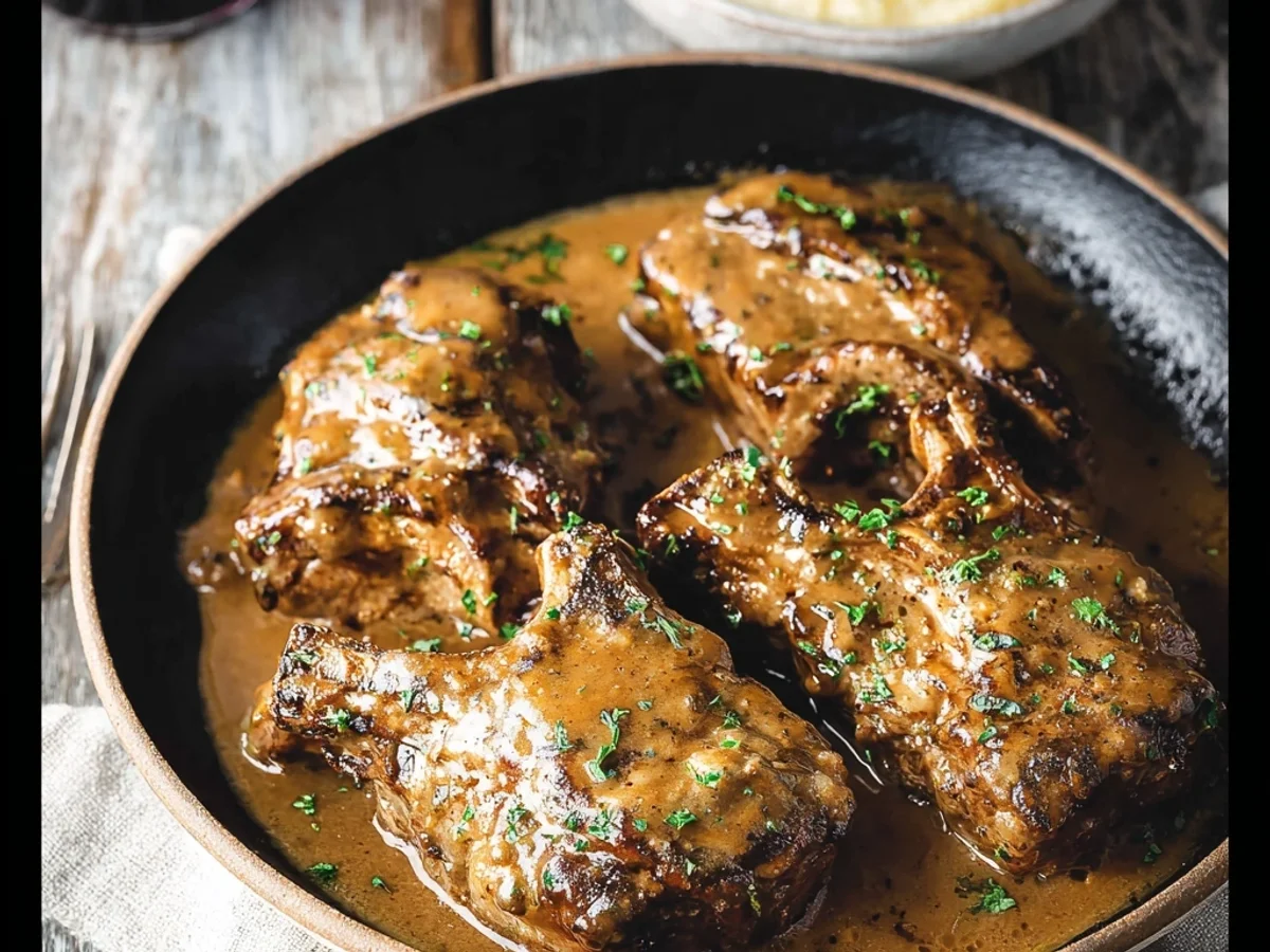 Delicious Smothered Lamb Chops Recipe: Hearty Comfort - Featured Image