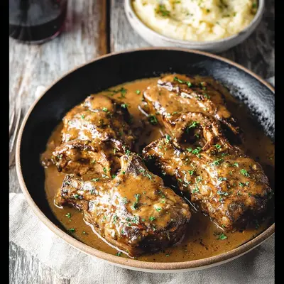 Delicious Smothered Lamb Chops Recipe: Hearty Comfort