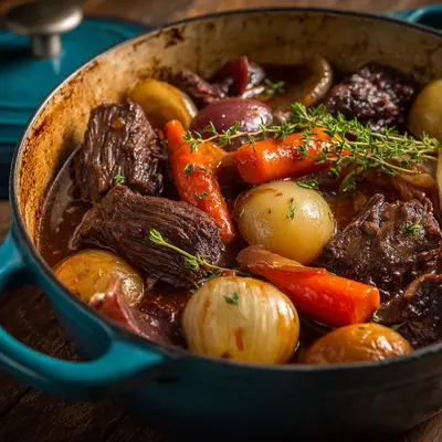 Dutch Oven Beef Stew: Hearty & Flavorful Dinner