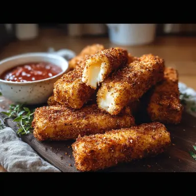Easy Air Fryer Mozzarella Sticks: Crispy & Quick Snack
