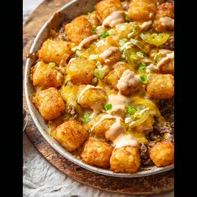 Easy Big Mac Tater Tot Casserole: Weeknight Comfort