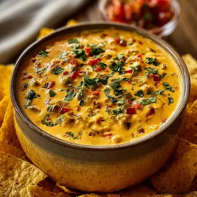 Easy Cheesy Rotel Ranch Queso Dip: A Crowd-Pleasing Delight