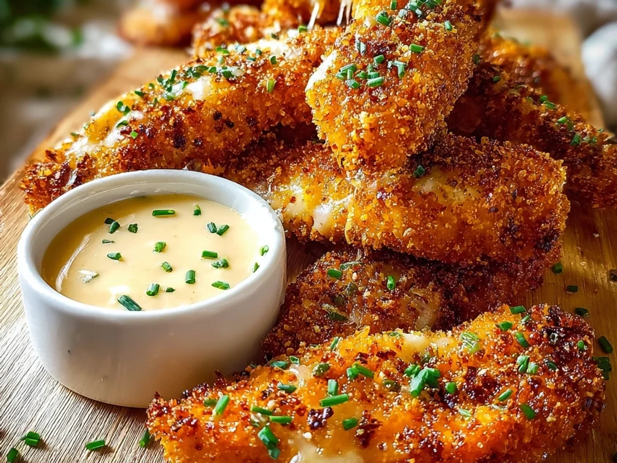 Easy Creamy Crack Chicken Tenders - Featured Image