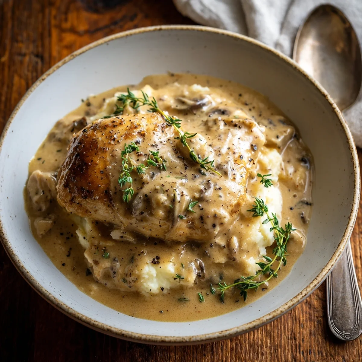 Easy Crockpot Chicken and Gravy: Simple Dinner