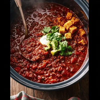 Easy Crockpot Chili Recipe: Hearty Weeknight Meal