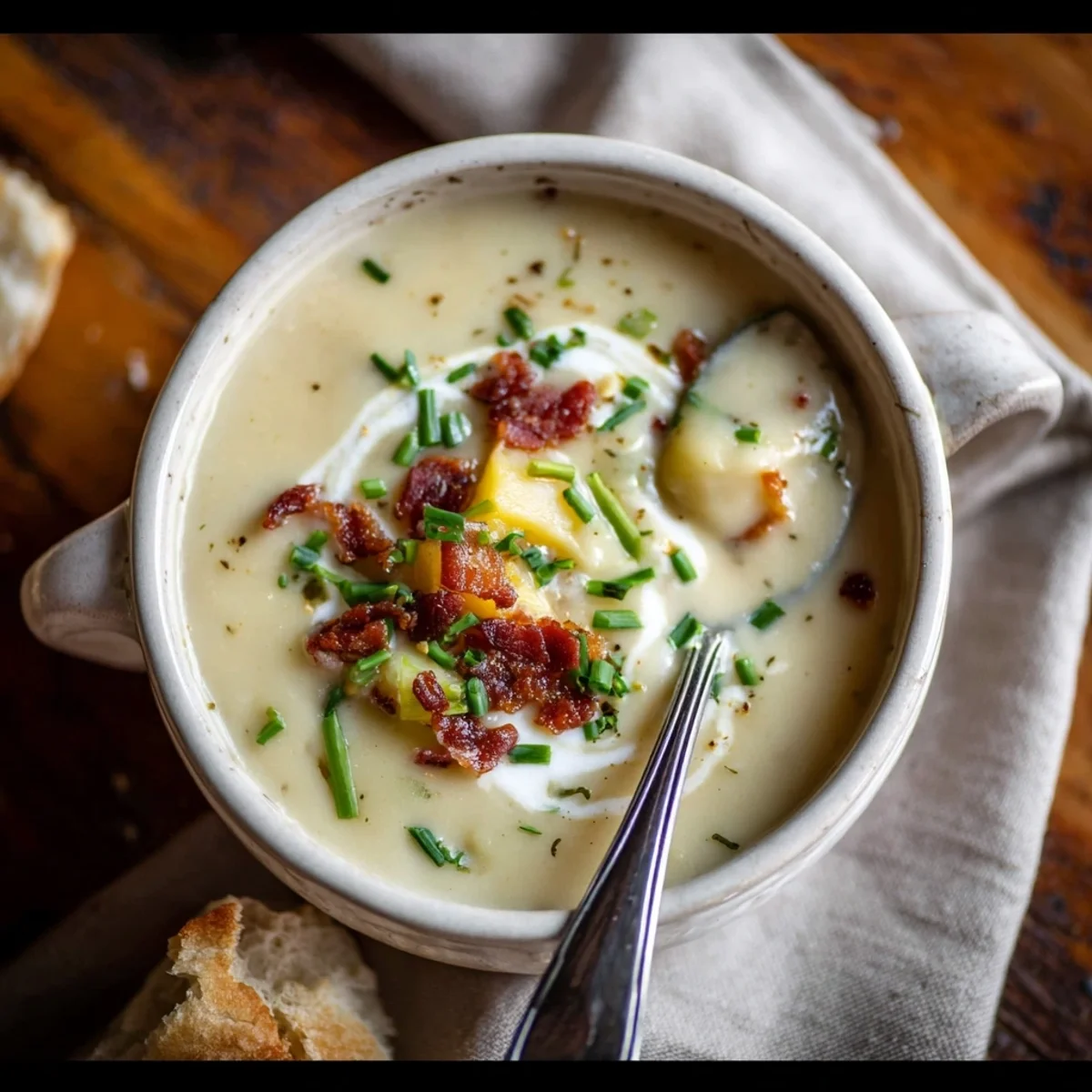 Easy Crockpot Potato Soup: Simple Comfort in a Bowl