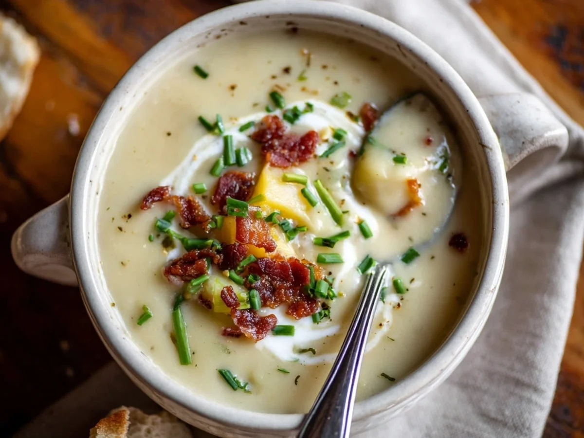 Easy Crockpot Potato Soup: Simple Comfort in a Bowl - Featured Image