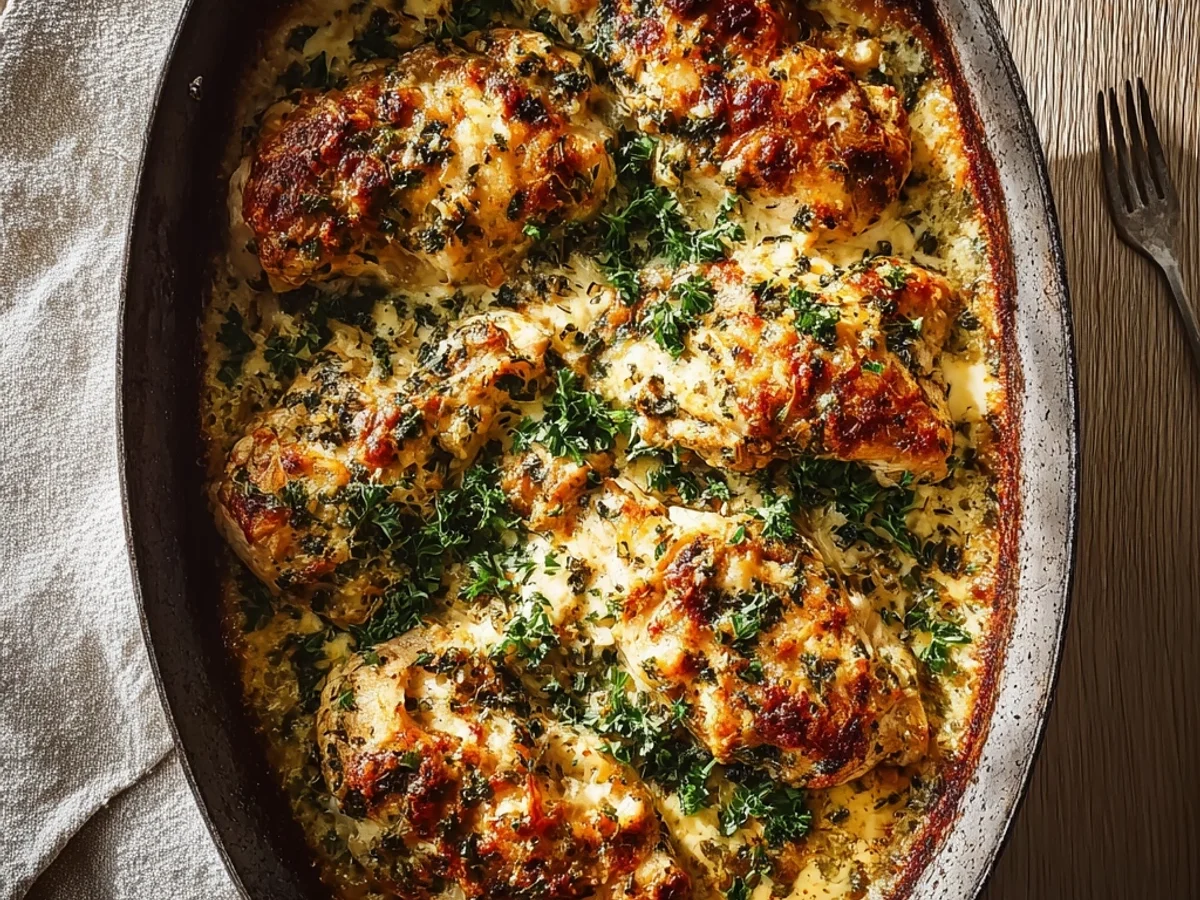 Easy Garlic Parmesan Chicken Bake: A Simple Meal - Featured Image