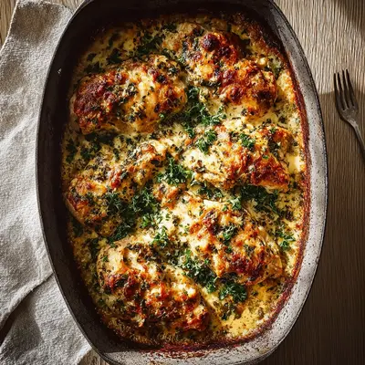 Easy Garlic Parmesan Chicken Bake: A Simple Meal