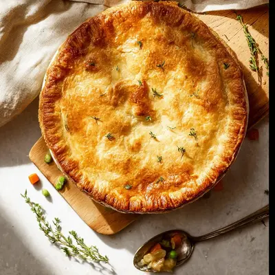 Easy Homemade Pot Pie Recipe: Hearty Chicken & Flaky Crust