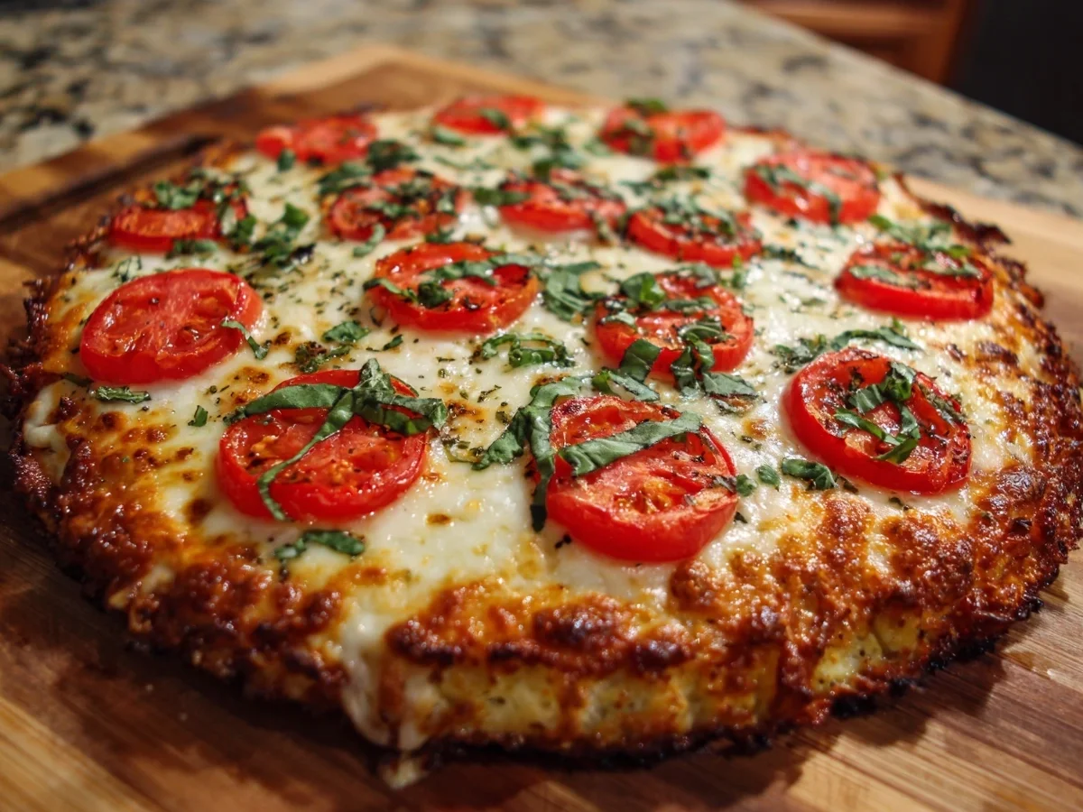 Easy Protein Pizza Dough with Greek Yogurt (No Yeast) - Featured Image