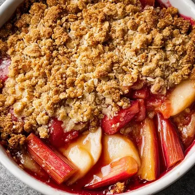Easy Rhubarb Crisp: Quick Dessert Recipe