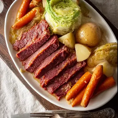 Easy Slow Cooker Corned Beef: Tender, Flavorful & Simple