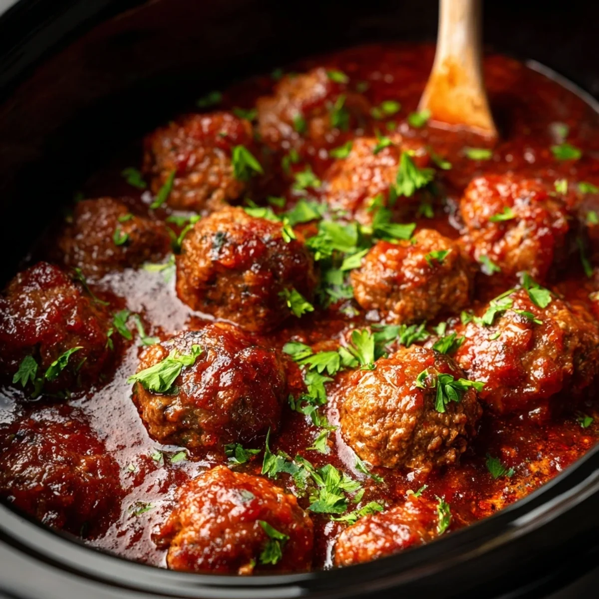 Easy Slow Cooker Meatballs Recipe