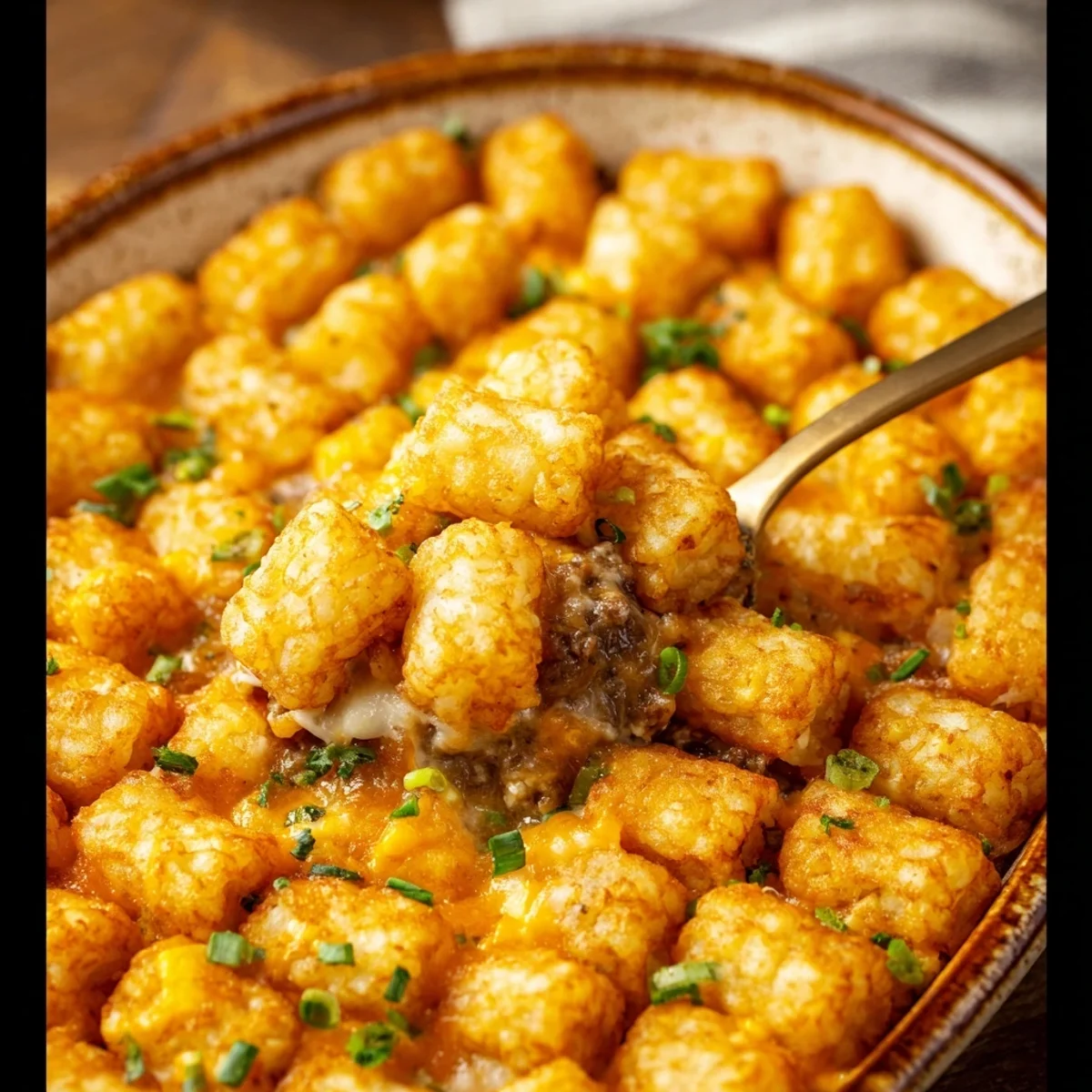 Easy Tater Tot Casserole: Cheesy Family Dinner