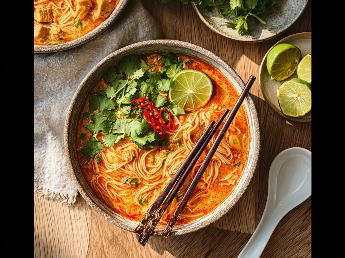 Easy Thai Red Curry Noodle Soup: Weeknight Comfort - Featured Image
