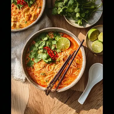 Easy Thai Red Curry Noodle Soup: Weeknight Comfort