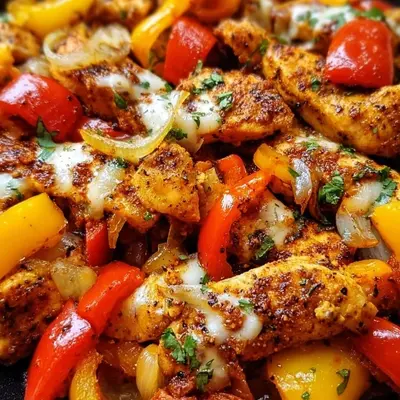 Flavorful Cajun Chicken with Bell Peppers Skillet