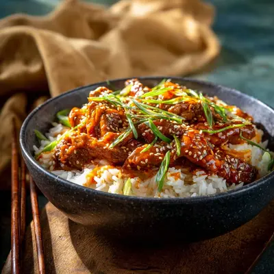 Flavorful Korean Spicy Lamb Bowls for Dinner