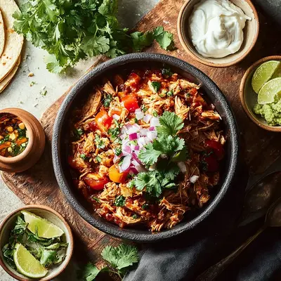 Flavorful Mexican Pulled Chicken: Easy Weeknight Tacos