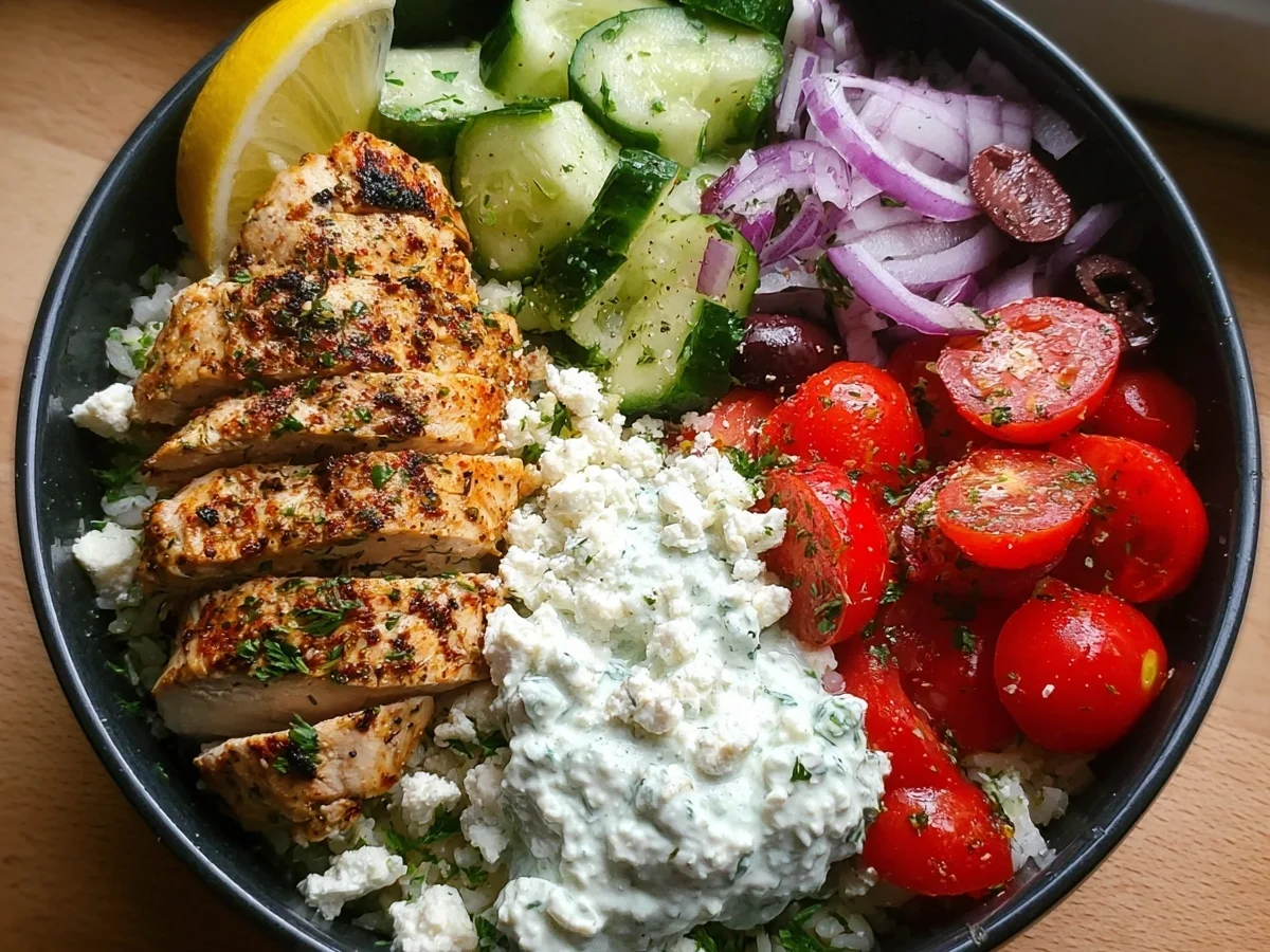 Greek Chicken Bowls: Easy Meal Prep - Featured Image