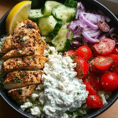Greek Chicken Bowls: Easy Meal Prep