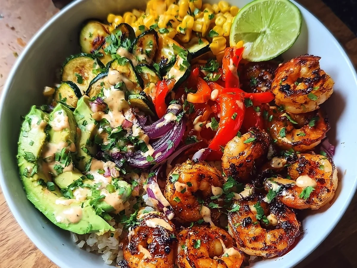 Grilled Shrimp Bowl: Easy Meal Prep & Dinner - Featured Image