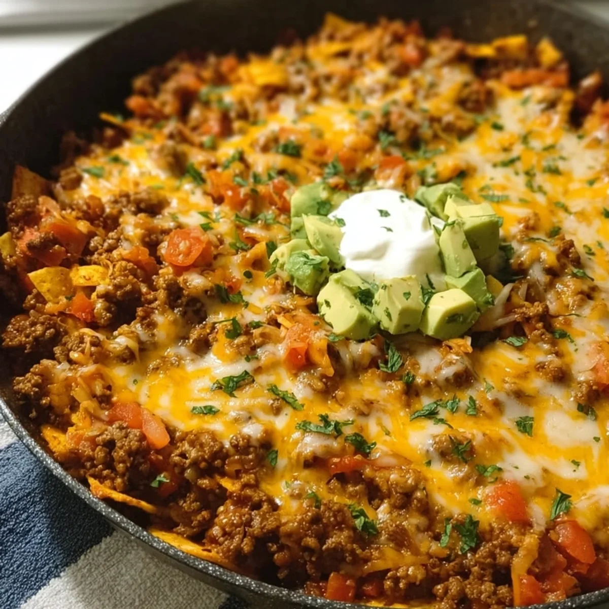 Ground Beef Enchilada Skillet: Easy One-Pan Meal