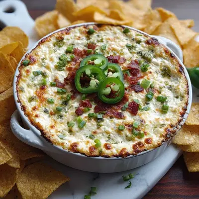 Healthy Cottage Cheese Jalapeño Popper Dip