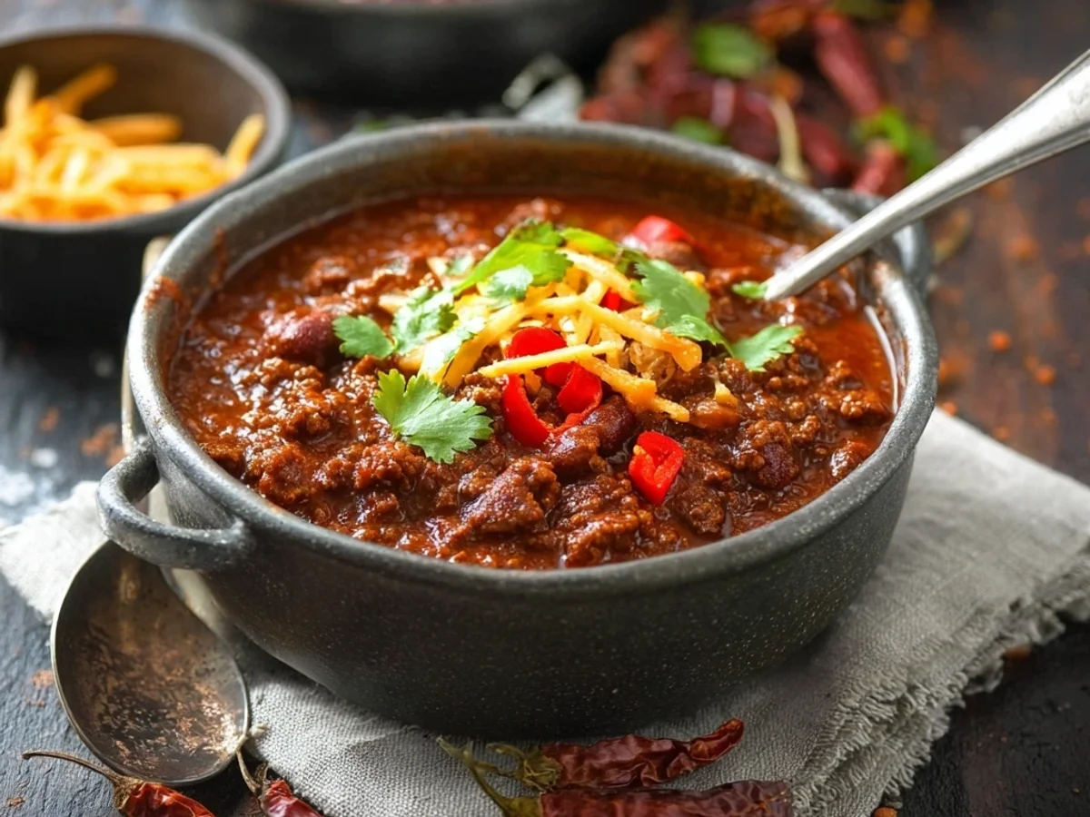 Hearty Beef Chili Recipe: A Deeply Flavorful Pot of Comfort - Featured Image