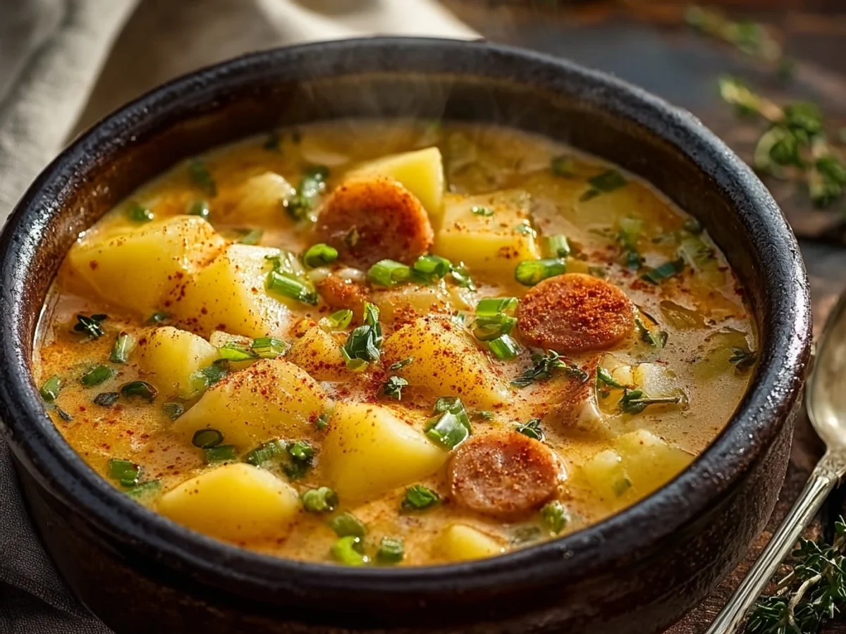 Hearty Cajun Potato Soup: A Comforting Bowl - Featured Image