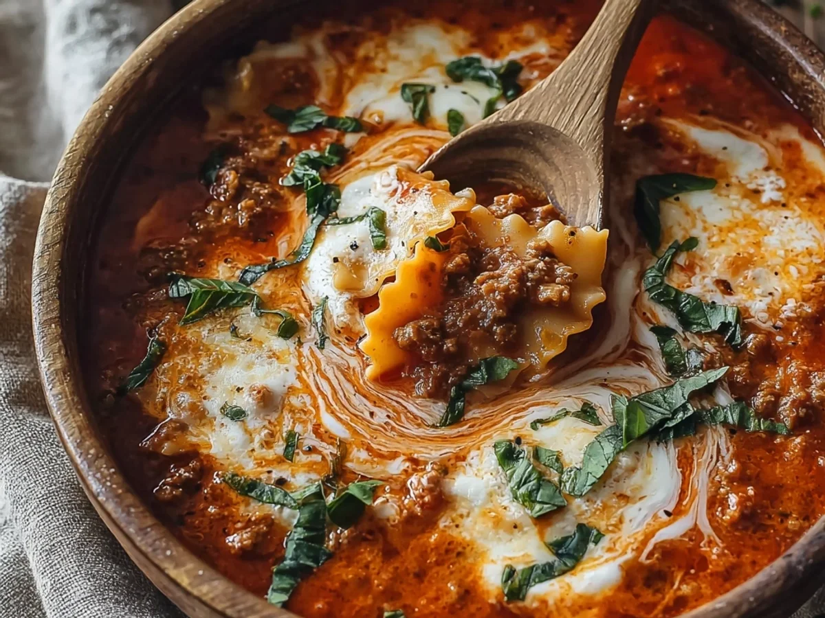Hearty Crock Pot Lasagna Soup: Weeknight Comfort - Featured Image