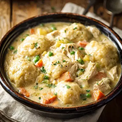 Hearty Crockpot Chicken and Dumplings: Slow Cooker Comfort