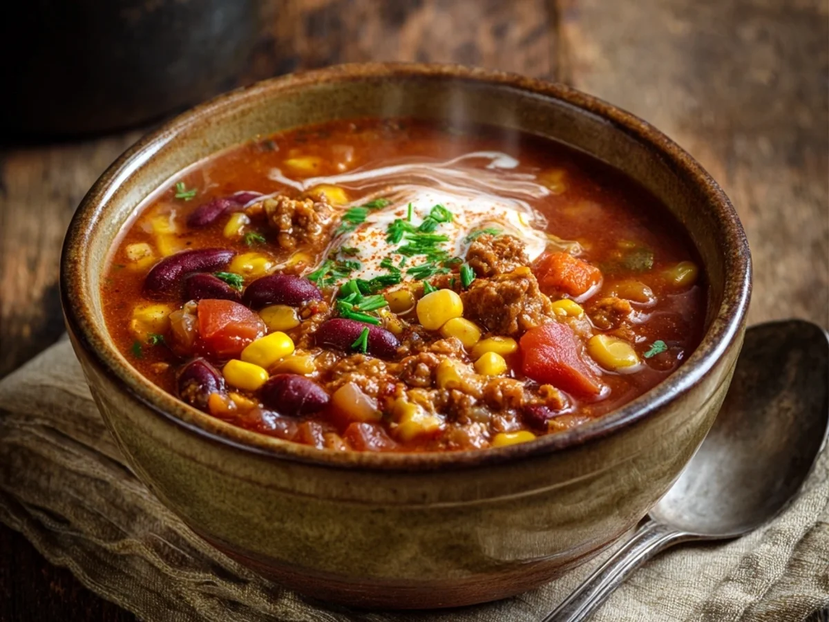 Hearty Crockpot Cowboy Soup: Rustic Homestyle - Featured Image