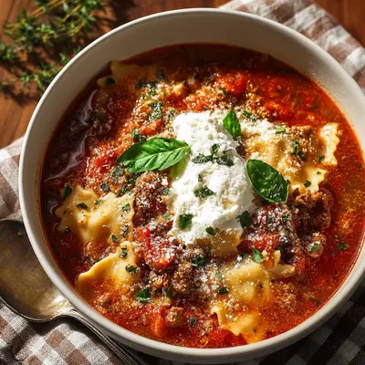 Hearty Crockpot Lasagna Soup: Weeknight Wonder