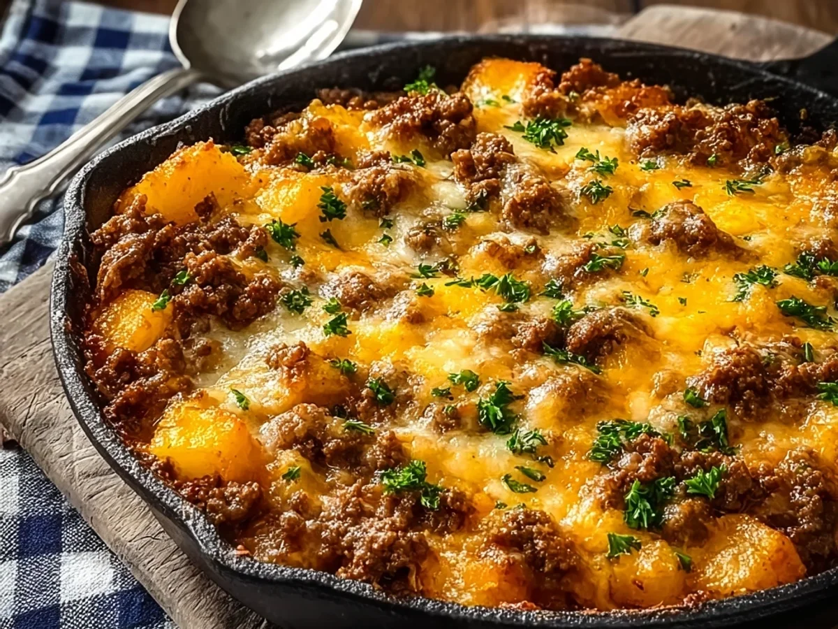 Hearty Ground Beef Hobo Casserole - Featured Image