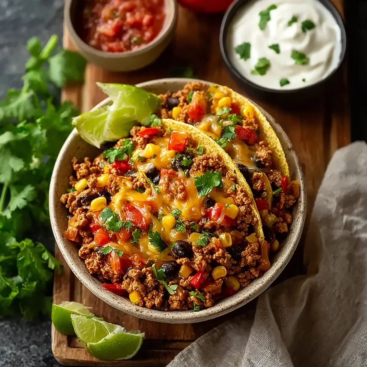 Hearty Ground Turkey Taco Skillet for Weeknights