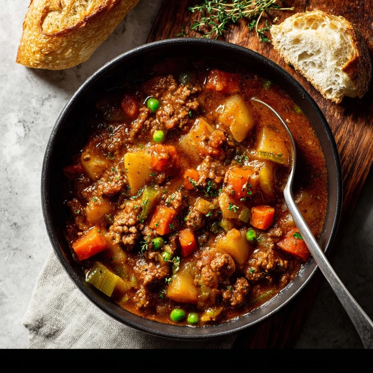 Hearty Hamburger Stew: My Mom's Simple Dinner Fix