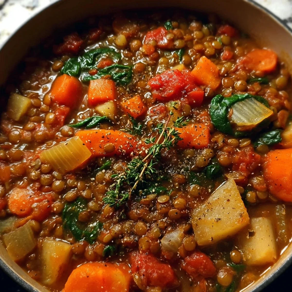 Hearty Lentil Stew: Comforting Meal Prep Dinner