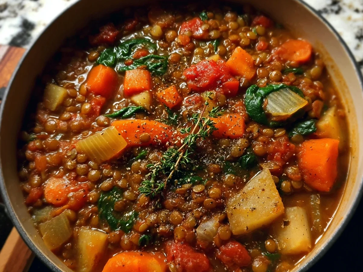 Hearty Lentil Stew: Comforting Meal Prep Dinner - Featured Image