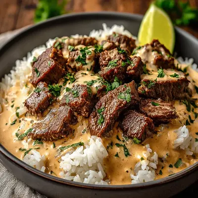 Hearty Steak Queso Rice: A Comforting Skillet Meal