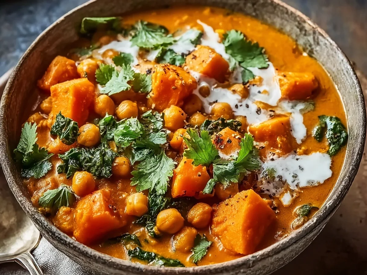 Hearty Sweet Potato Chickpea Curry: A Weeknight Favorite - Featured Image