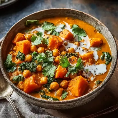 Hearty Sweet Potato Chickpea Curry: A Weeknight Favorite
