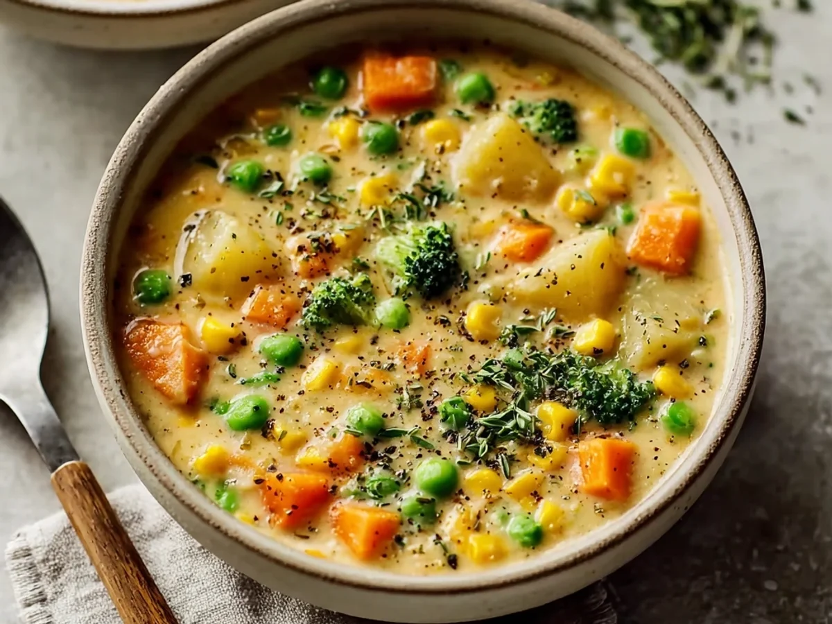 Hearty Veggie Pot Pie Soup: Crustless Comfort - Featured Image